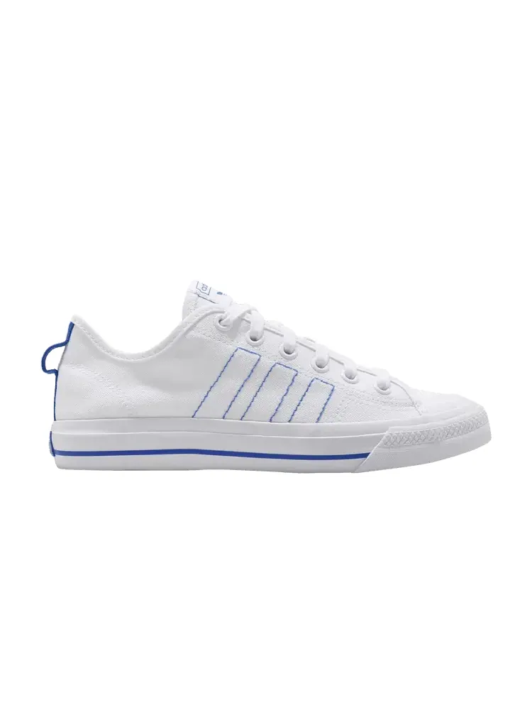 Кроссовки adidas Nizza RF 'White Blue Bird' — изображение 1 из 1, белый/синий/белый
