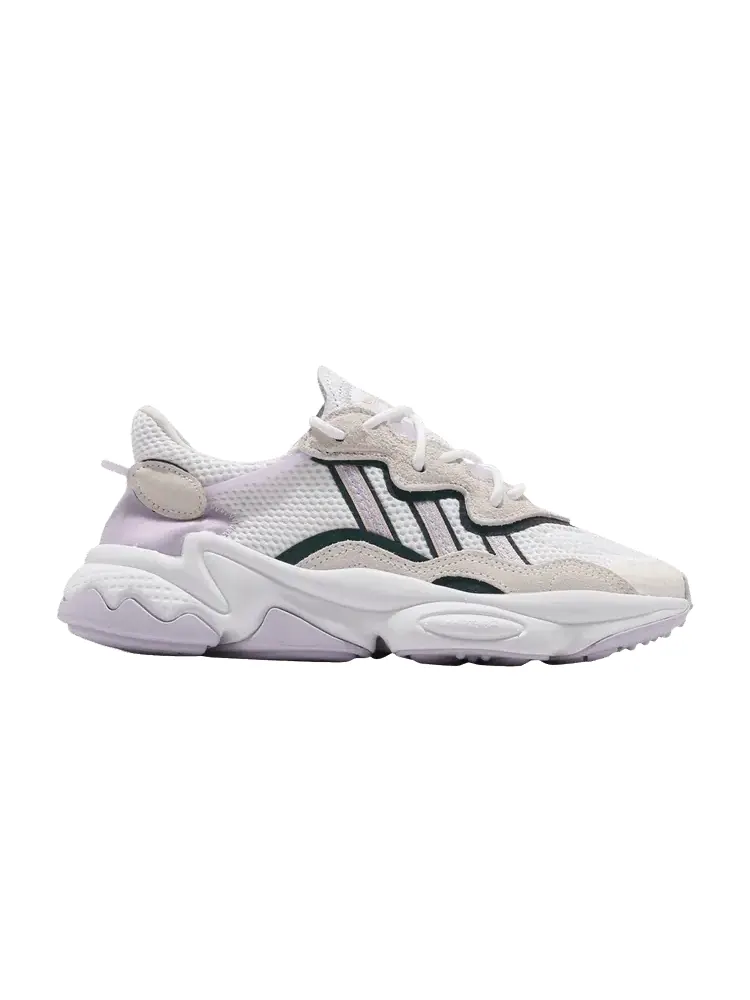 Кроссовки Adidas Wmns Ozweego — изображение 1 из 1, белый фиолетовый