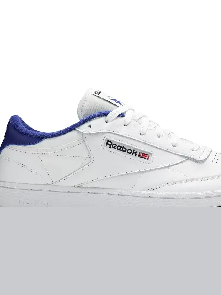 Кроссовки eric emanuel x club c 85 'ultramarine' Reebok — изображение 2 из 8, белый
