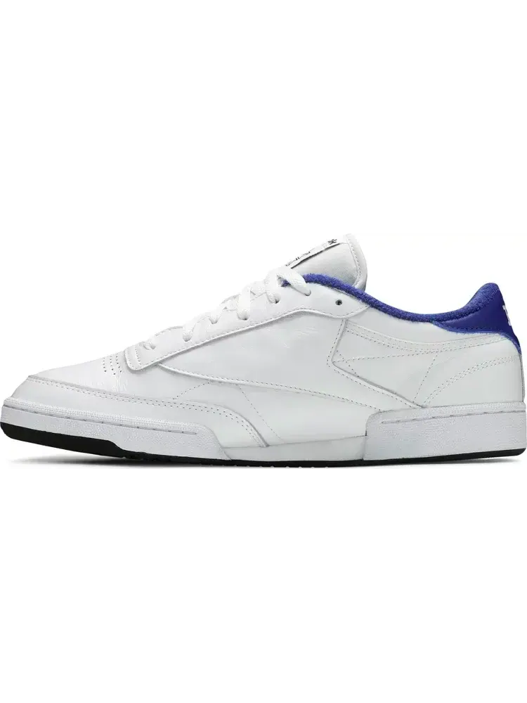 Кроссовки eric emanuel x club c 85 'ultramarine' Reebok — изображение 3 из 8, белый