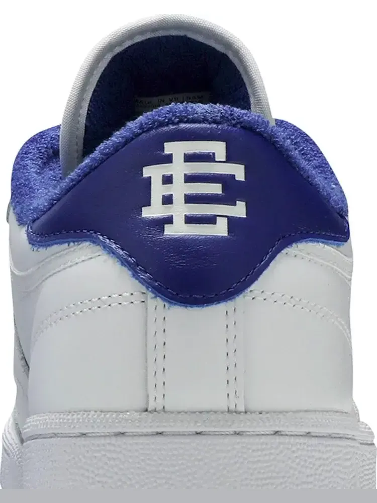 Кроссовки eric emanuel x club c 85 'ultramarine' Reebok — изображение 7 из 8, белый