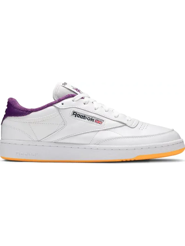Кроссовки eric emanuel x club c 85 'regal purple' Reebok — изображение 1 из 8, белый