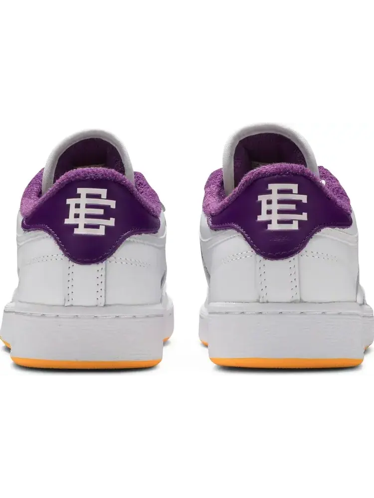 Кроссовки eric emanuel x club c 85 'regal purple' Reebok — изображение 6 из 8, белый