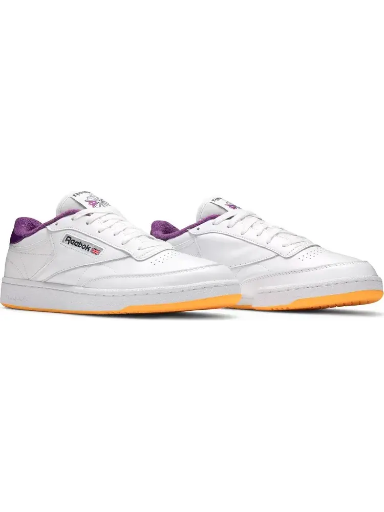 Кроссовки eric emanuel x club c 85 'regal purple' Reebok — изображение 8 из 8, белый