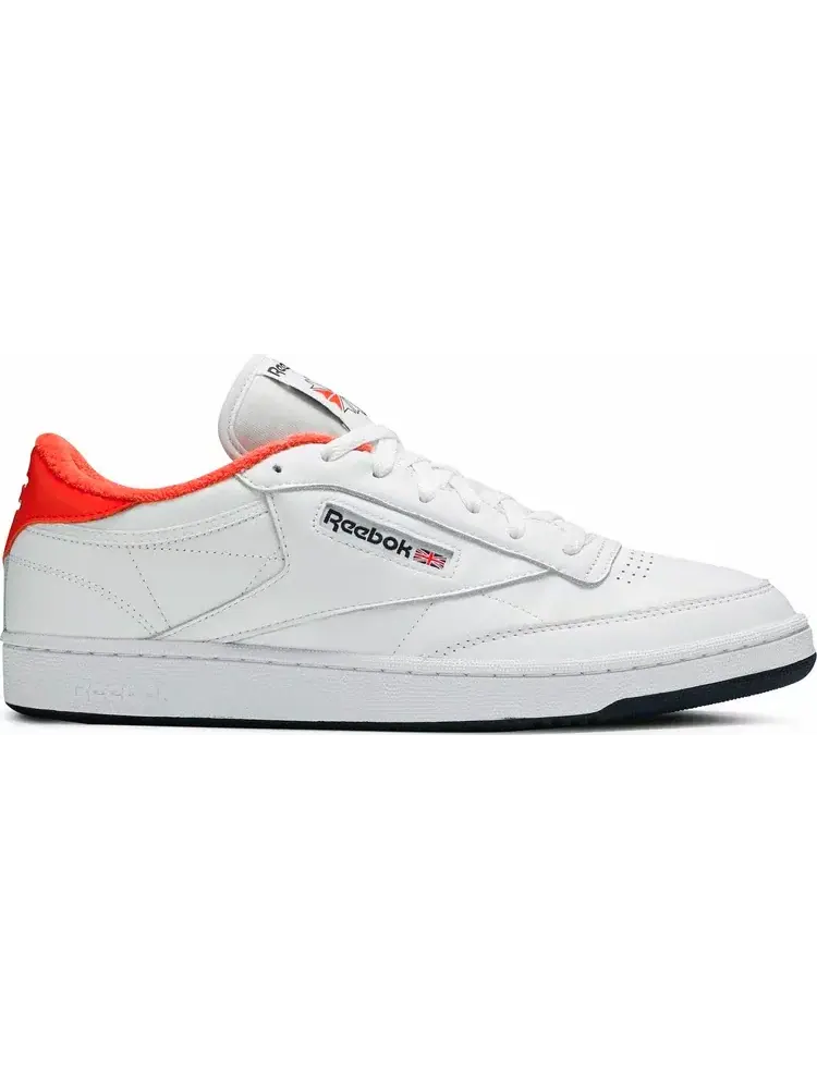 Кроссовки eric emanuel x club c 85 'energy orange' Reebok — изображение 1 из 8, белый