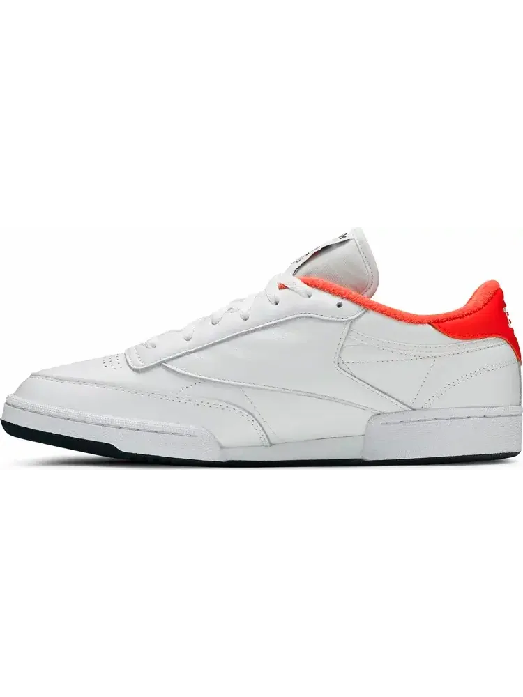 Кроссовки eric emanuel x club c 85 'energy orange' Reebok — изображение 3 из 8, белый