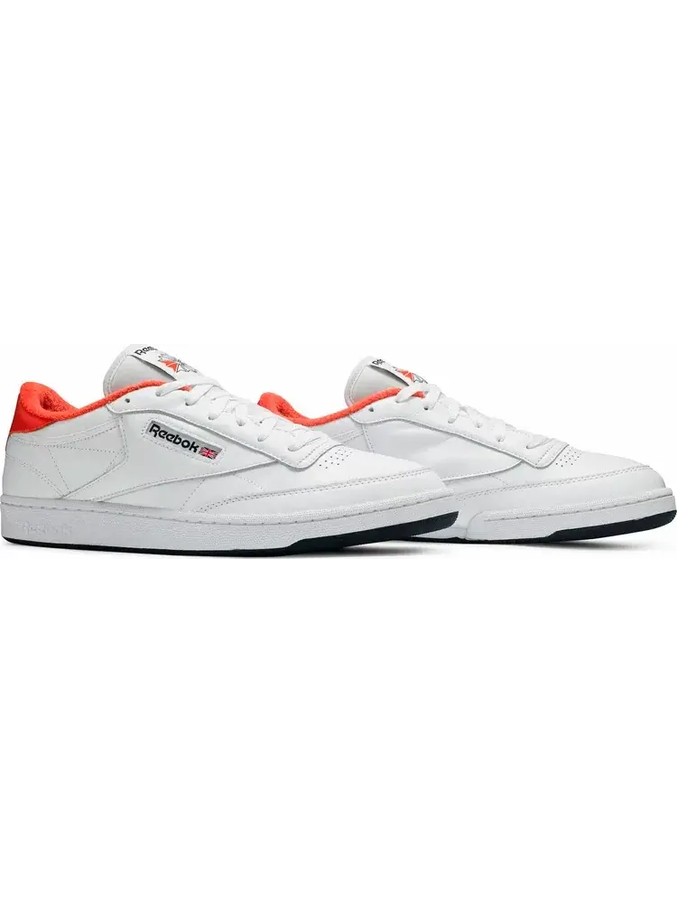 Кроссовки eric emanuel x club c 85 'energy orange' Reebok — изображение 8 из 8, белый