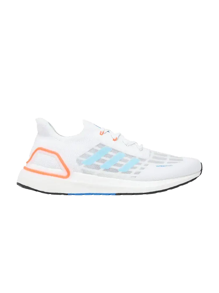 Кроссовки adidas UltraBoost Summer.RDY 'White Blue Orange' — изображение 1 из 9, белый
