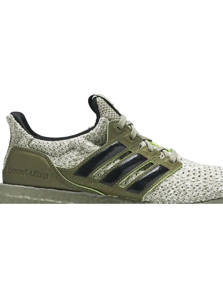 Кроссовки Adidas Star Wars x UltraBoost DNA 'Yoda' — изображение 2 из 8, зеленый