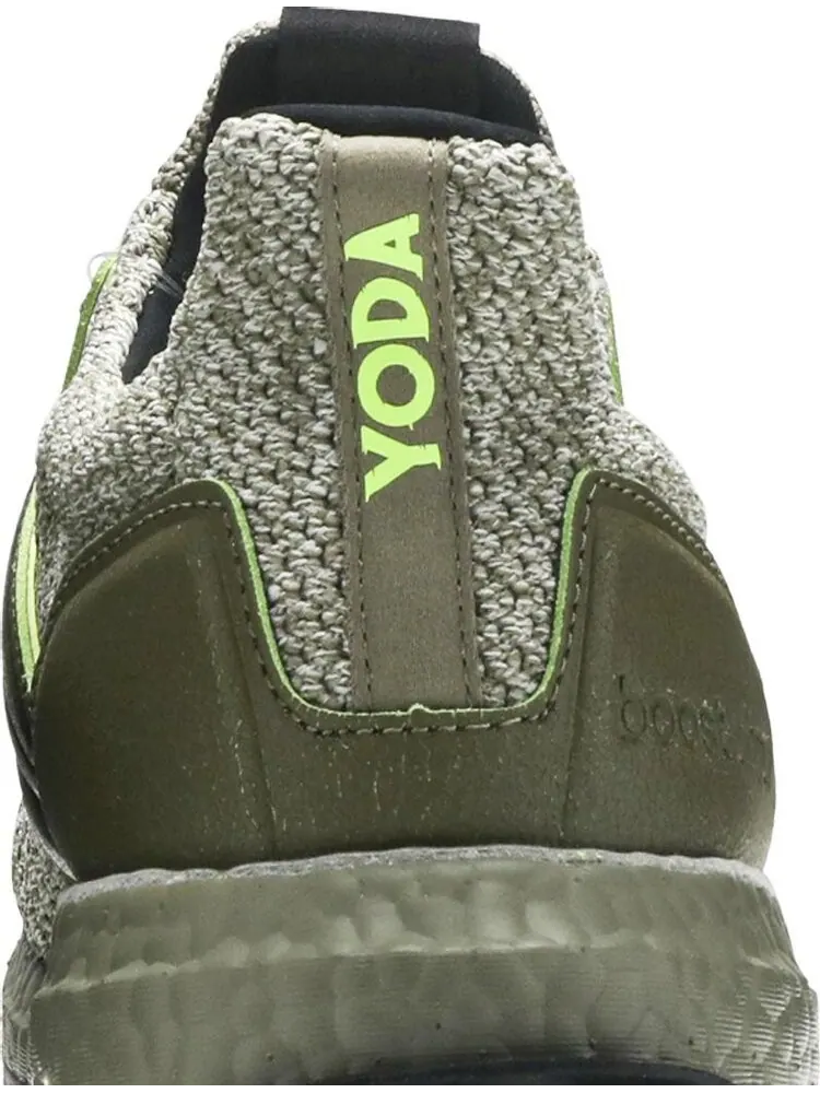 Кроссовки Adidas Star Wars x UltraBoost DNA 'Yoda' — изображение 7 из 8, зеленый
