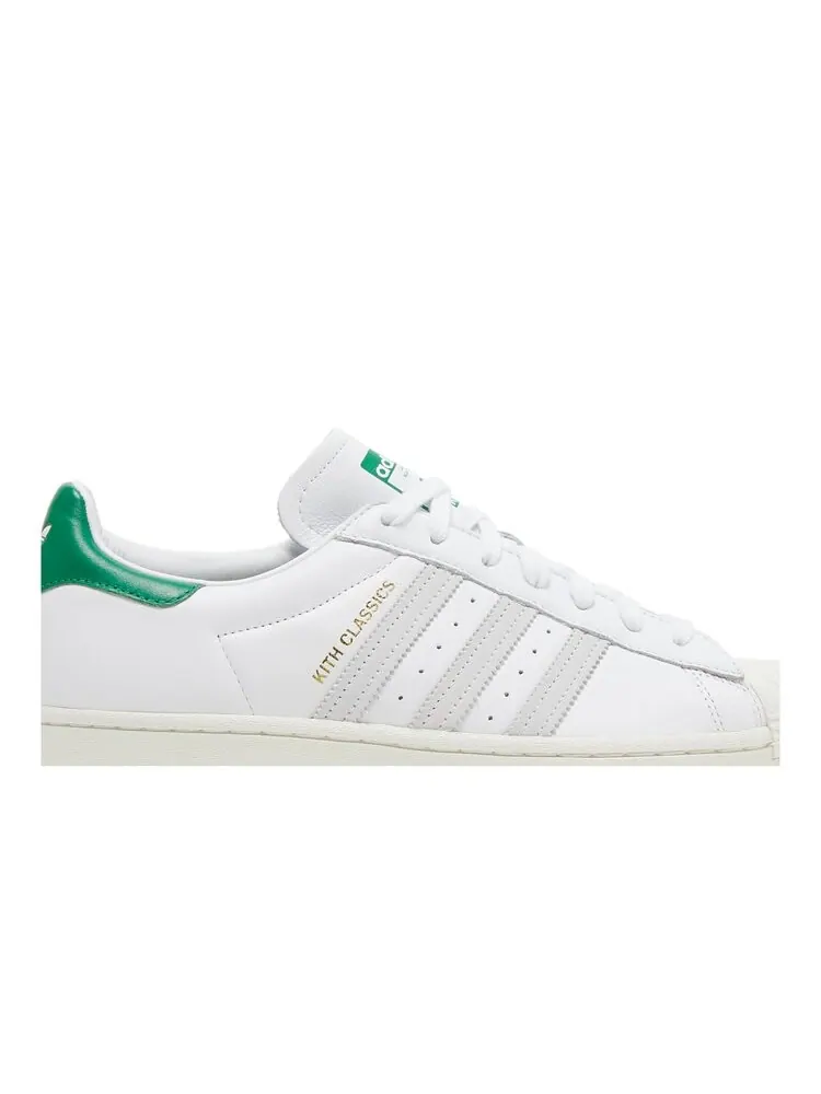 Кроссовки Adidas Kith x Superstar — изображение 2 из 4, белый