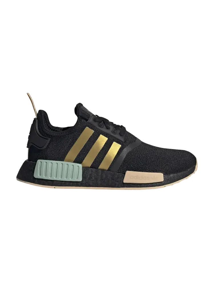 Кроссовки adidas Wmns NMD_R1 'Black Gold Metallic' — изображение 1 из 1