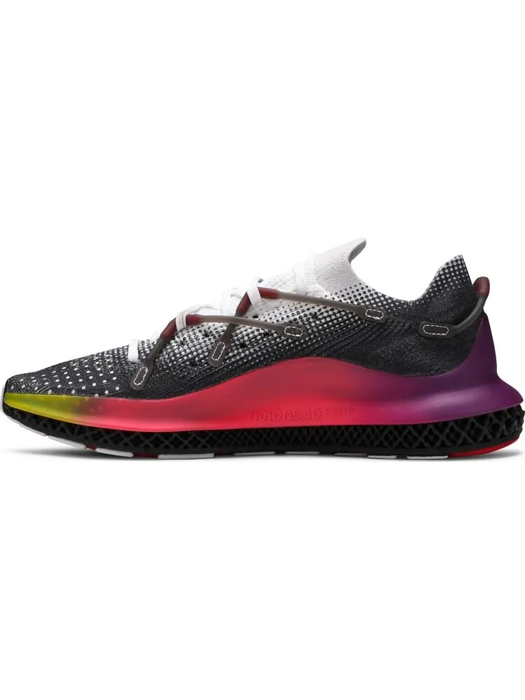 Кроссовки Adidas 4D Fusio 'Black Ultra Purple' — изображение 3 из 8, черный
