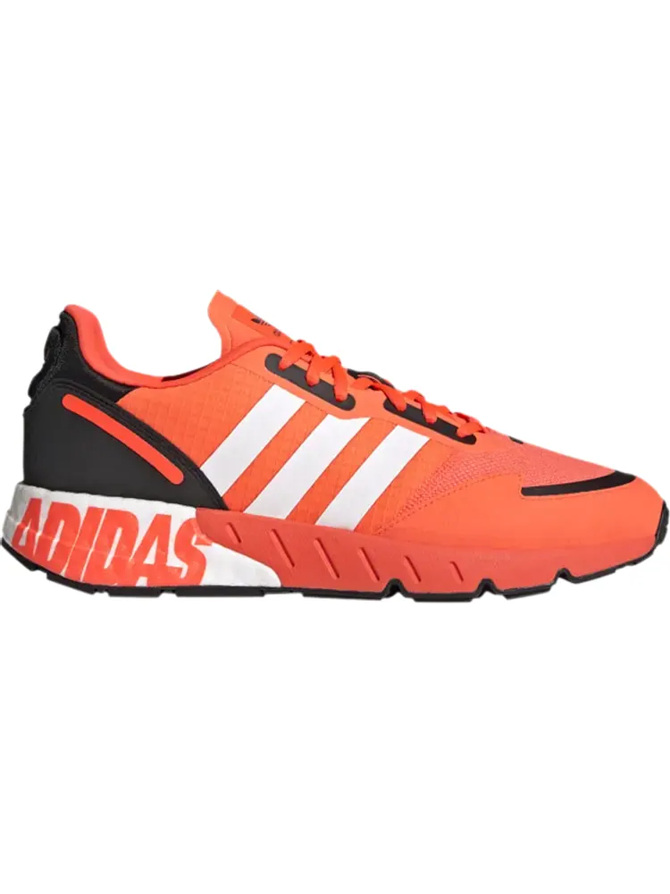 Кроссовки Adidas ZX 1K Boost 'Bold Logo Graphic - Solar Red' — изображение 1 из 1, красный