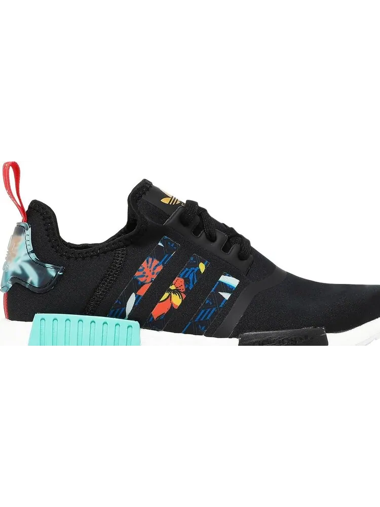 Кроссовки Adidas Her Studio London x Wmns NMD_R1 'Floral' — изображение 2 из 8, черный