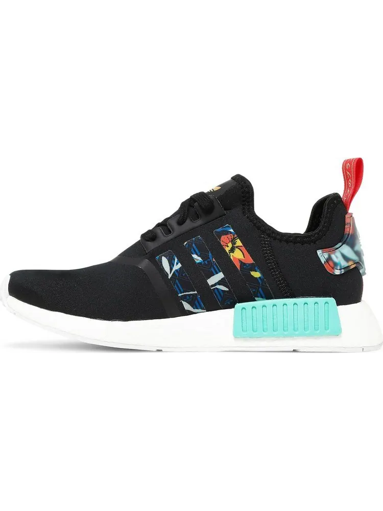 Кроссовки Adidas Her Studio London x Wmns NMD_R1 'Floral' — изображение 3 из 8, черный