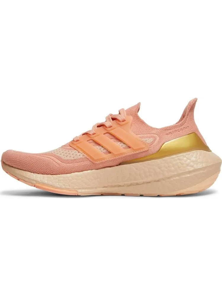 Кроссовки Adidas Wmns UltraBoost 21 'Ambient Blush' — изображение 3 из 8, оранжевый