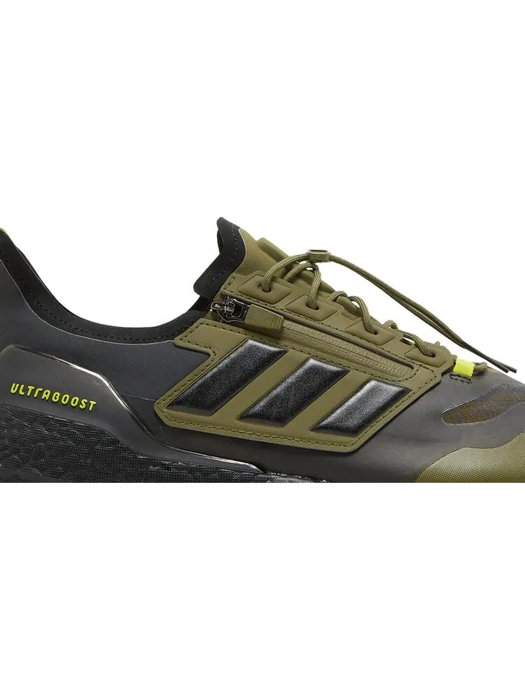 Кроссовки Adidas UltraBoost 21 GTX 'Focus Olive' — изображение 2 из 8, зеленый