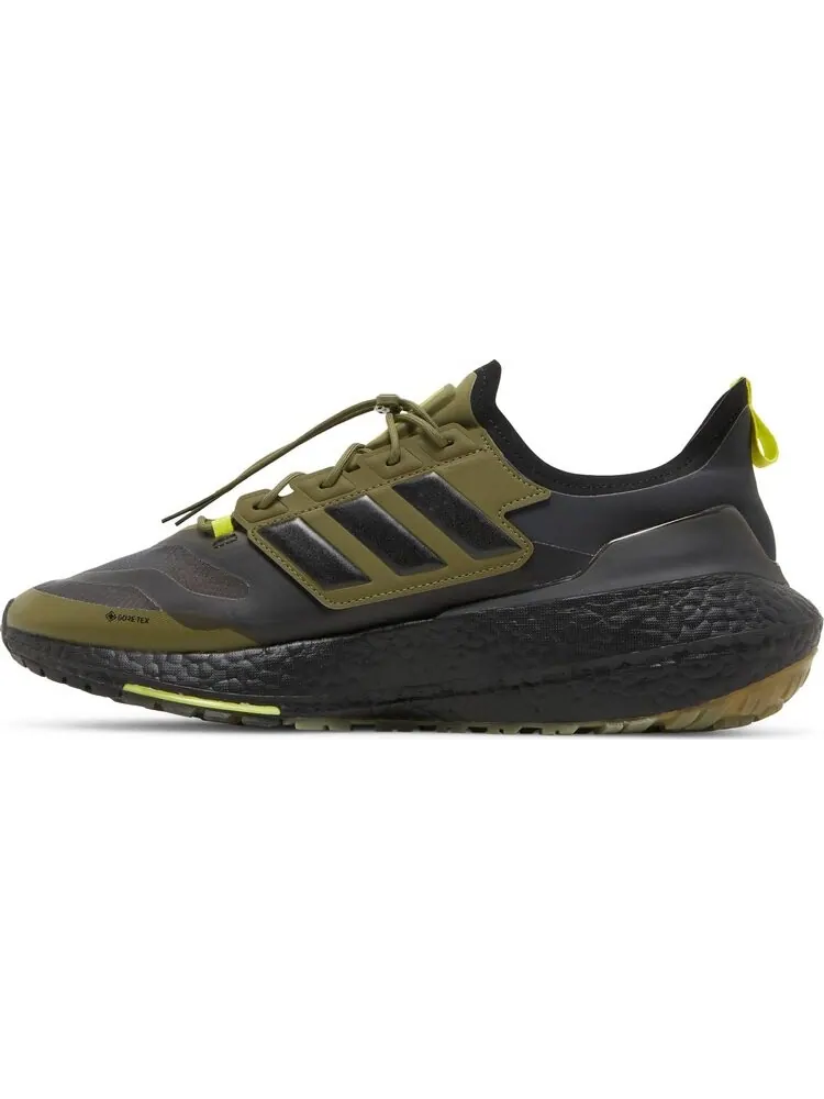 Кроссовки Adidas UltraBoost 21 GTX 'Focus Olive' — изображение 3 из 8, зеленый