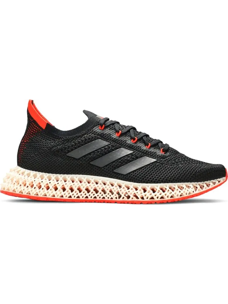Кроссовки Adidas 4DFWD 'Black Solar Red' — изображение 1 из 8, черный