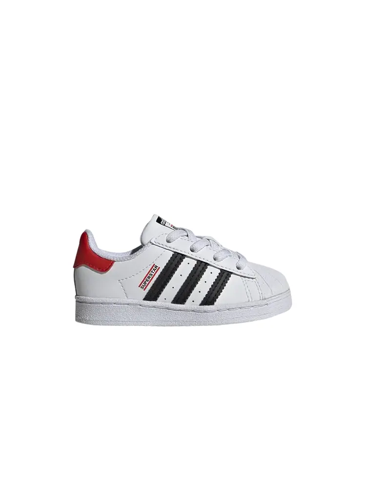 Кроссовки Adidas Run DMC x Superstar Infants — изображение 1 из 1, белый