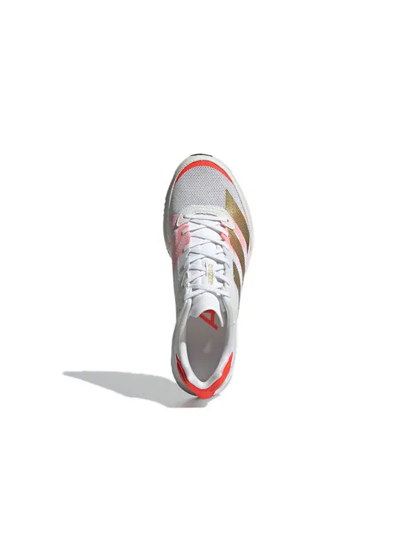 Кроссовки женские Adidas Adizero Adios 6 Tokyo — изображение 5 из 6, белый/золотой/розовый
