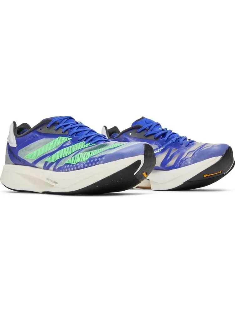 Кроссовки Adidas Adizero Adios Pro 2 'Sonic Ink Screaming Green' — изображение 8 из 8, фиолетовый