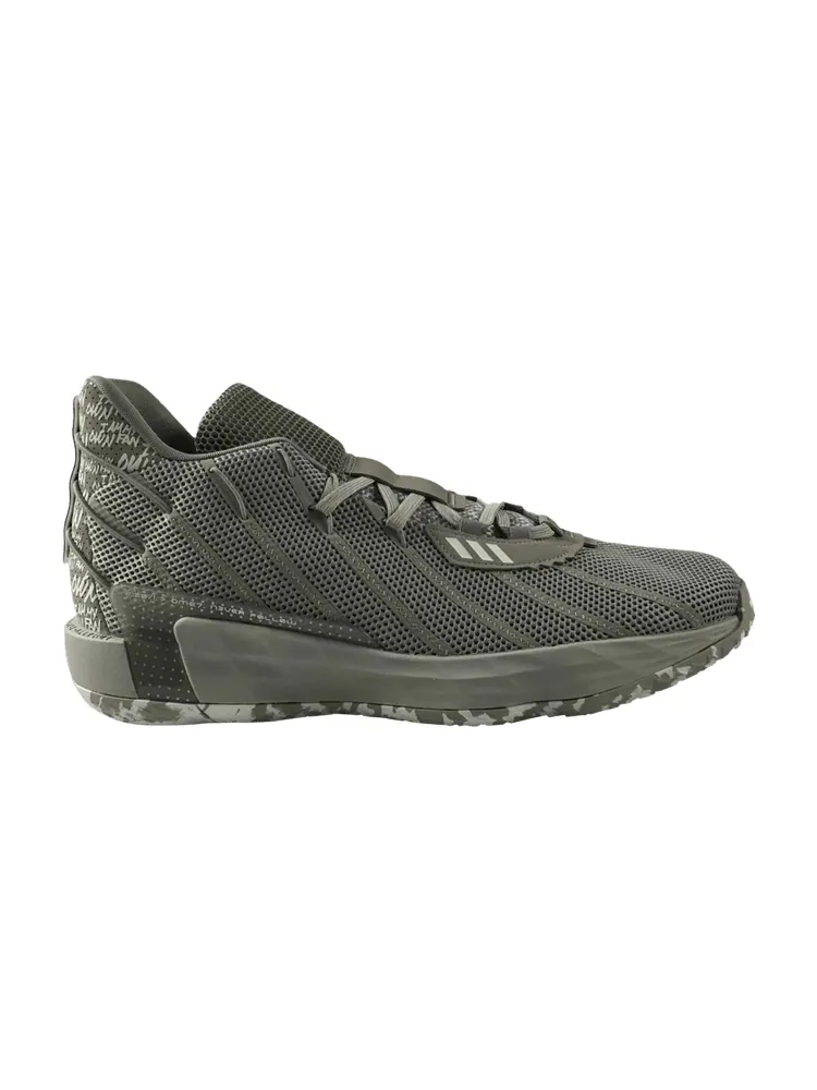Кроссовки adidas Dame 7 'I Am My Own Fan - Grey' — изображение 1 из 1, серый/серый/белый
