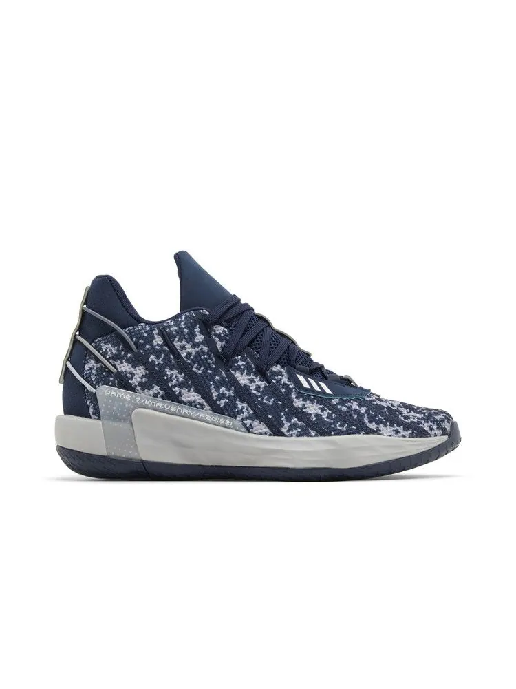 Кроссовки adidas Dame 7 'Vet Tix - Blue' — изображение 2 из 9, синий