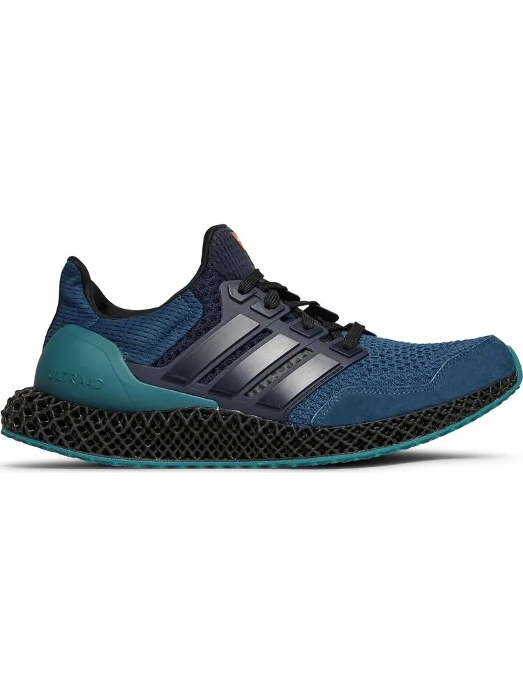 Кроссовки Adidas Packer Shoes x Consortium Ultra 4D 'Deep Blue' — изображение 1 из 8, синий