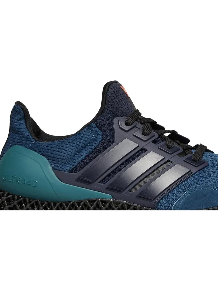 Кроссовки Adidas Packer Shoes x Consortium Ultra 4D 'Deep Blue' — изображение 2 из 8, синий