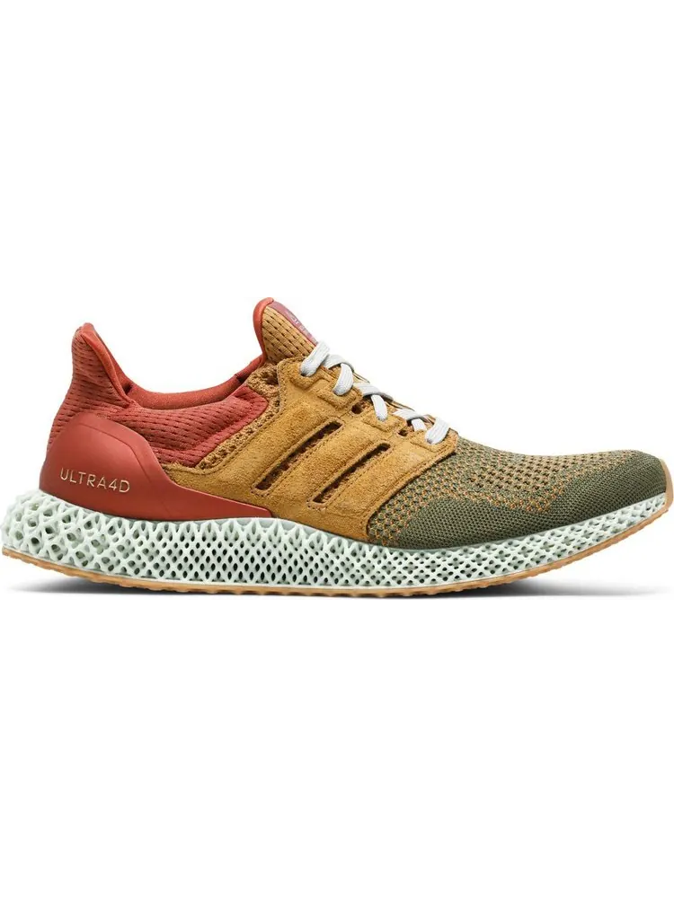 Кроссовки Adidas Social Status x Ultra 4D 'Renaissance' — изображение 1 из 8, зеленый