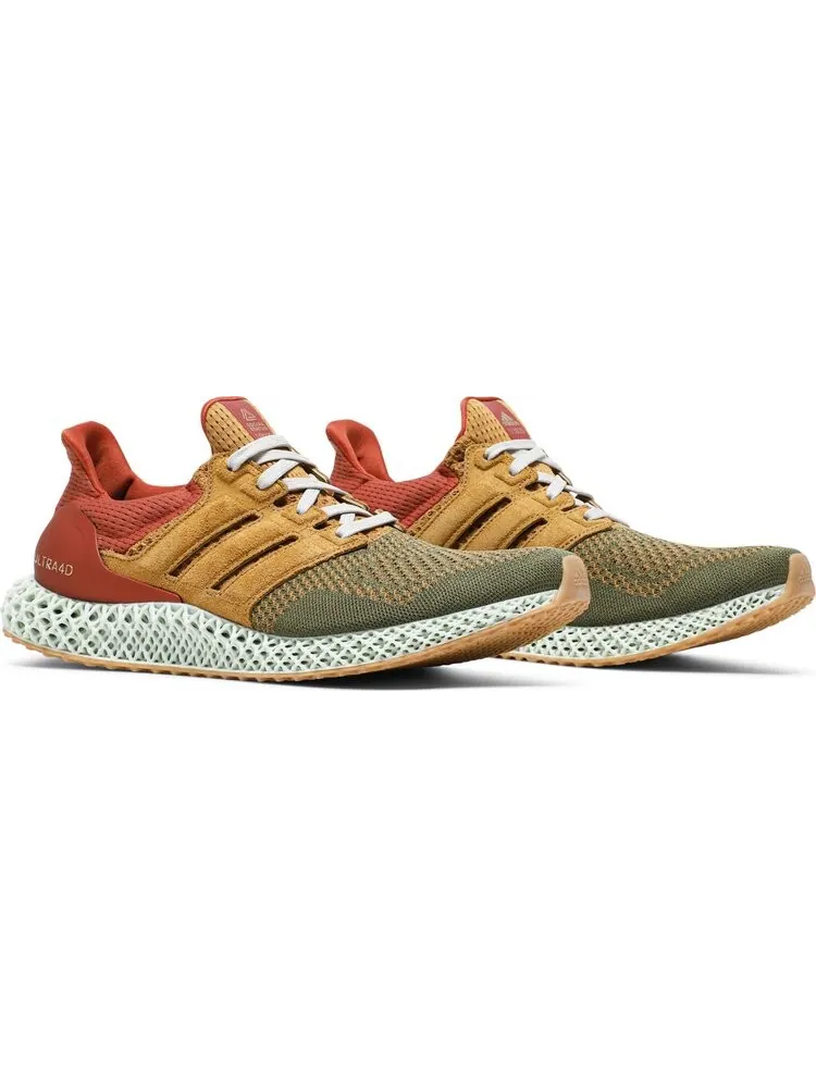 Кроссовки Adidas Social Status x Ultra 4D 'Renaissance' — изображение 8 из 8, зеленый