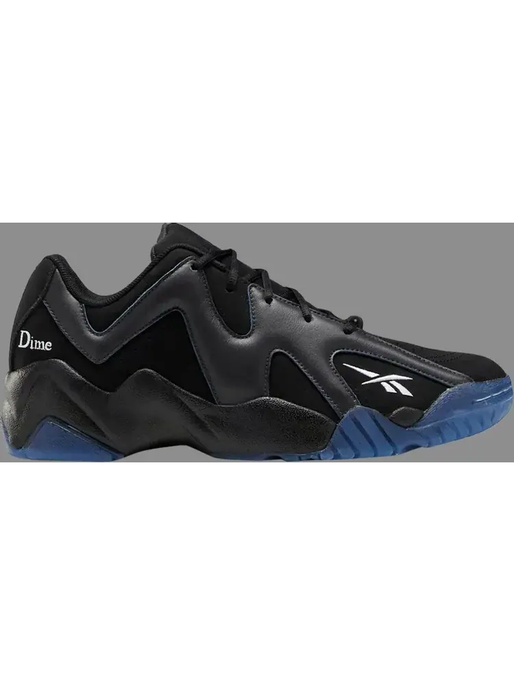 Кроссовки dime x kamikaze 2 low 'black lead' Reebok — изображение 1 из 1, черный