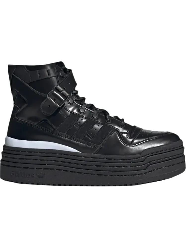 Кроссовки Adidas AFROPUNK x Triple Platforum High 'Black White' — изображение 1 из 1, черный