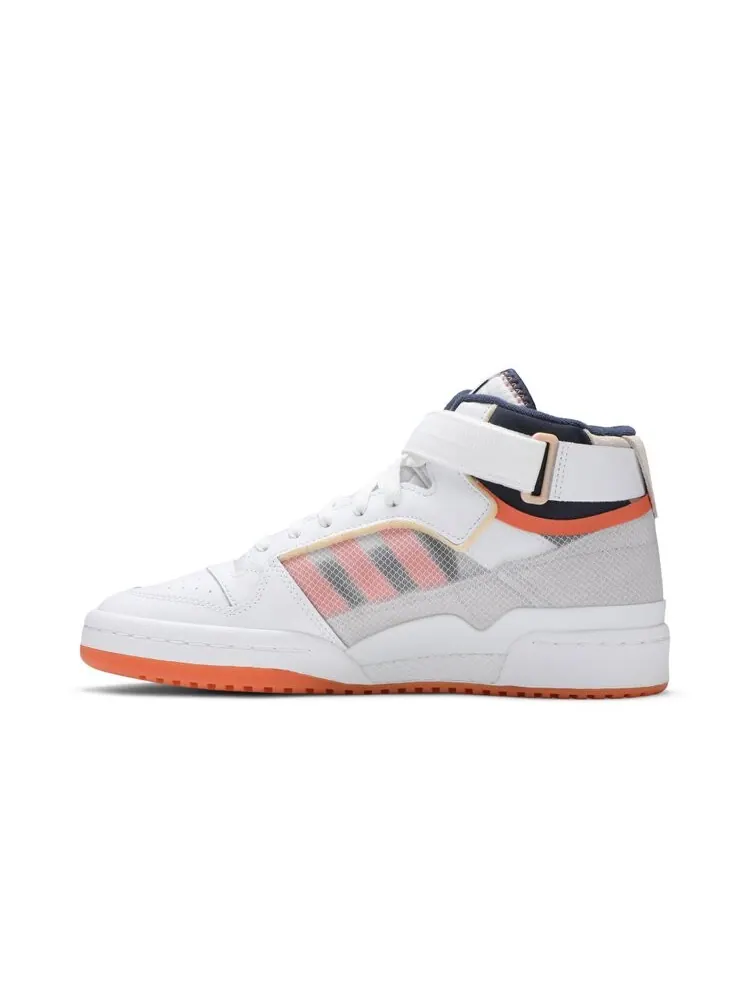 Кроссовки Adidas Forum Mid TT — изображение 3 из 4, белый