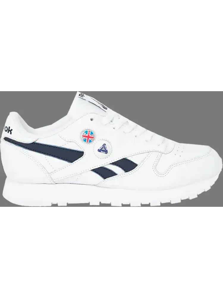 Кроссовки palace x classic pump 'white vector navy' Reebok — изображение 1 из 1, белый