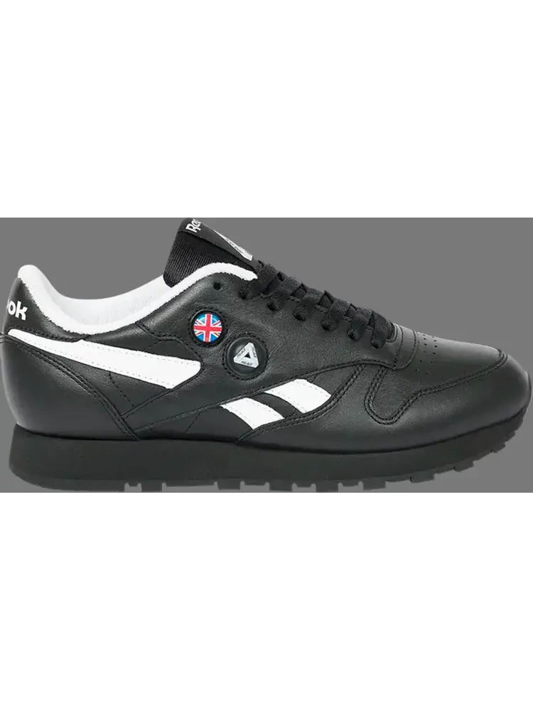 Кроссовки palace x classic leather pump 'black' Reebok — изображение 1 из 1, черный