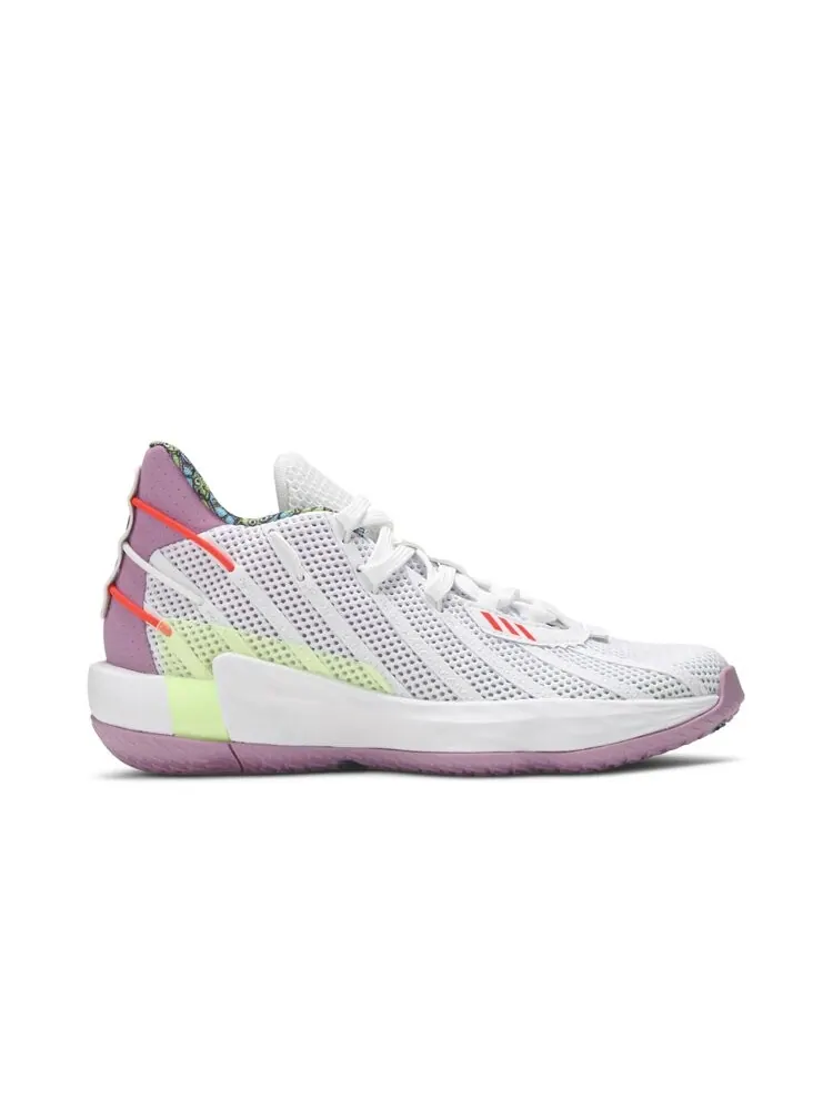 Кроссовки Adidas Toy Story x Dame 7 J — изображение 1 из 4, белый