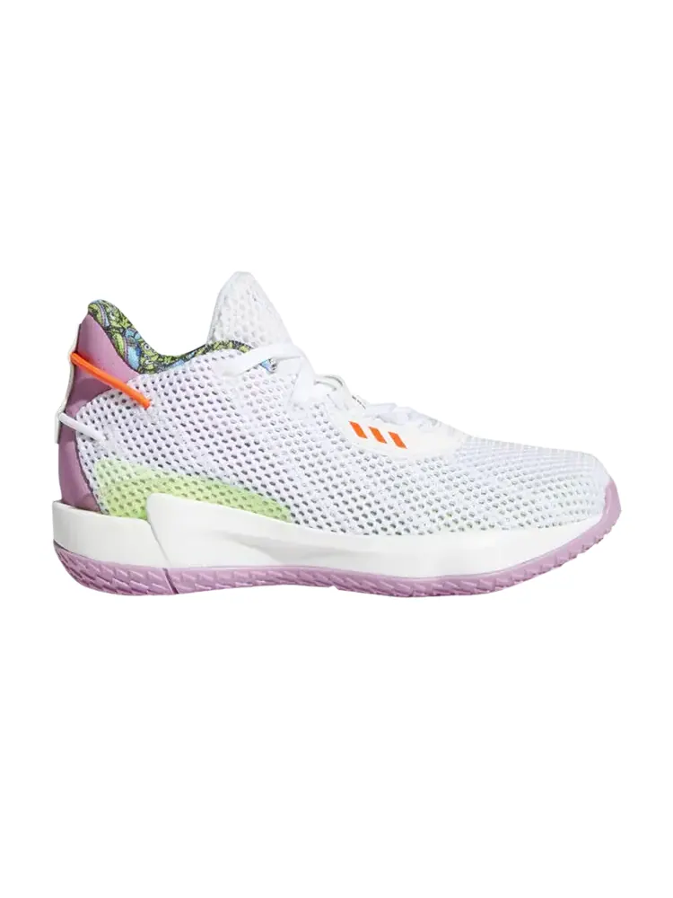 Кроссовки Adidas Toy Story x Dame 7 Little Kid — изображение 1 из 1, белый