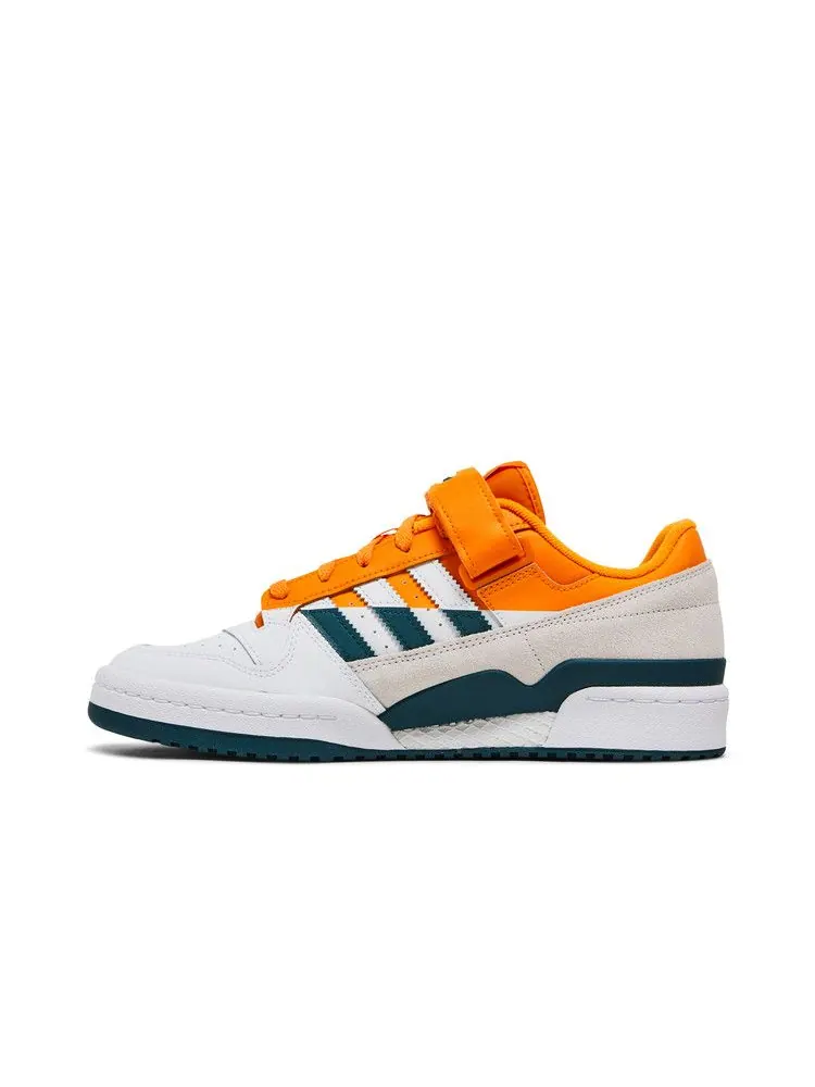 Кроссовки adidas Forum Low Premium 'White Crew Orange Teal' — изображение 4 из 9, оранжевый/белый