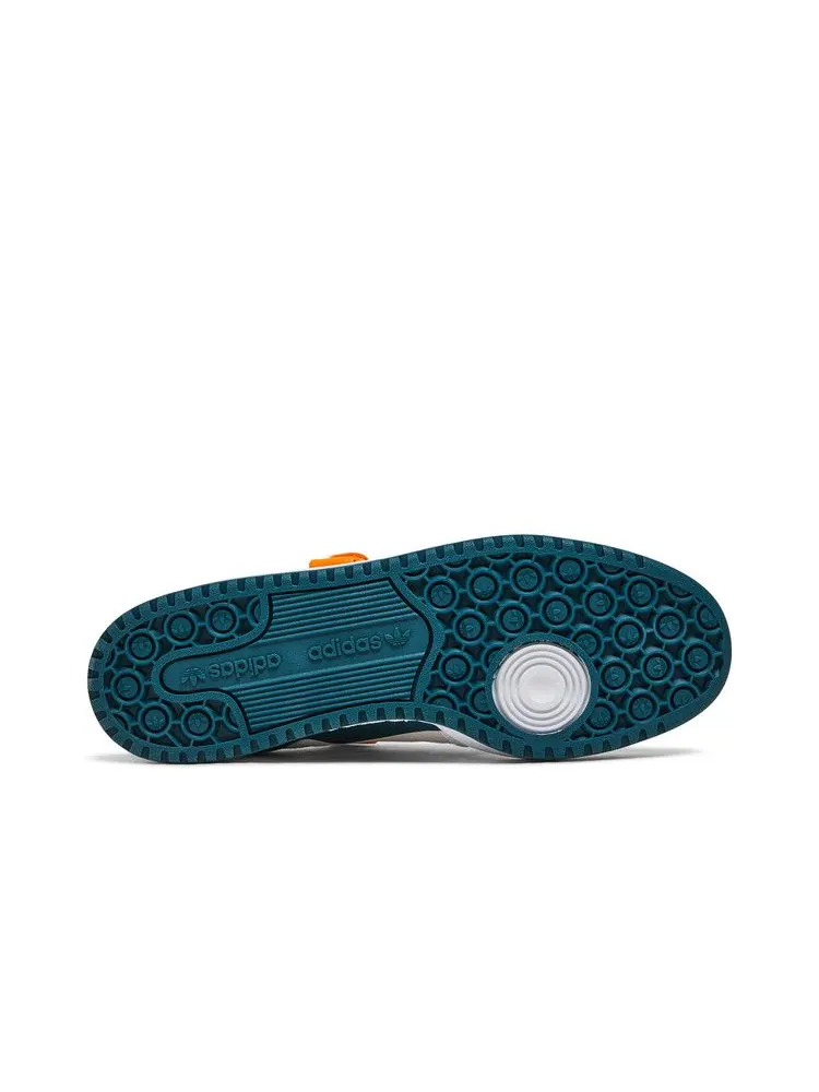 Кроссовки adidas Forum Low Premium 'White Crew Orange Teal' — изображение 5 из 9, оранжевый/белый