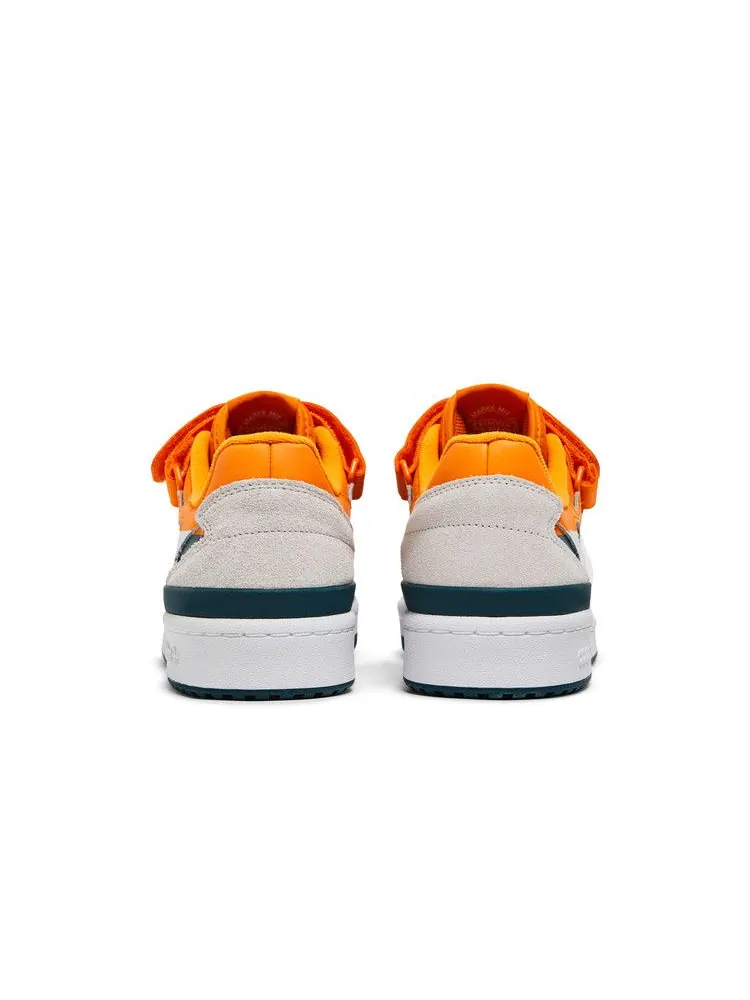 Кроссовки adidas Forum Low Premium 'White Crew Orange Teal' — изображение 7 из 9, оранжевый/белый