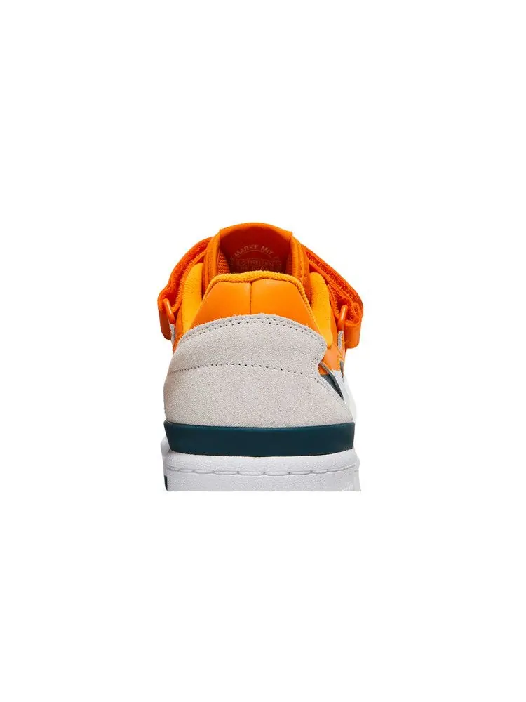 Кроссовки adidas Forum Low Premium 'White Crew Orange Teal' — изображение 8 из 9, оранжевый/белый
