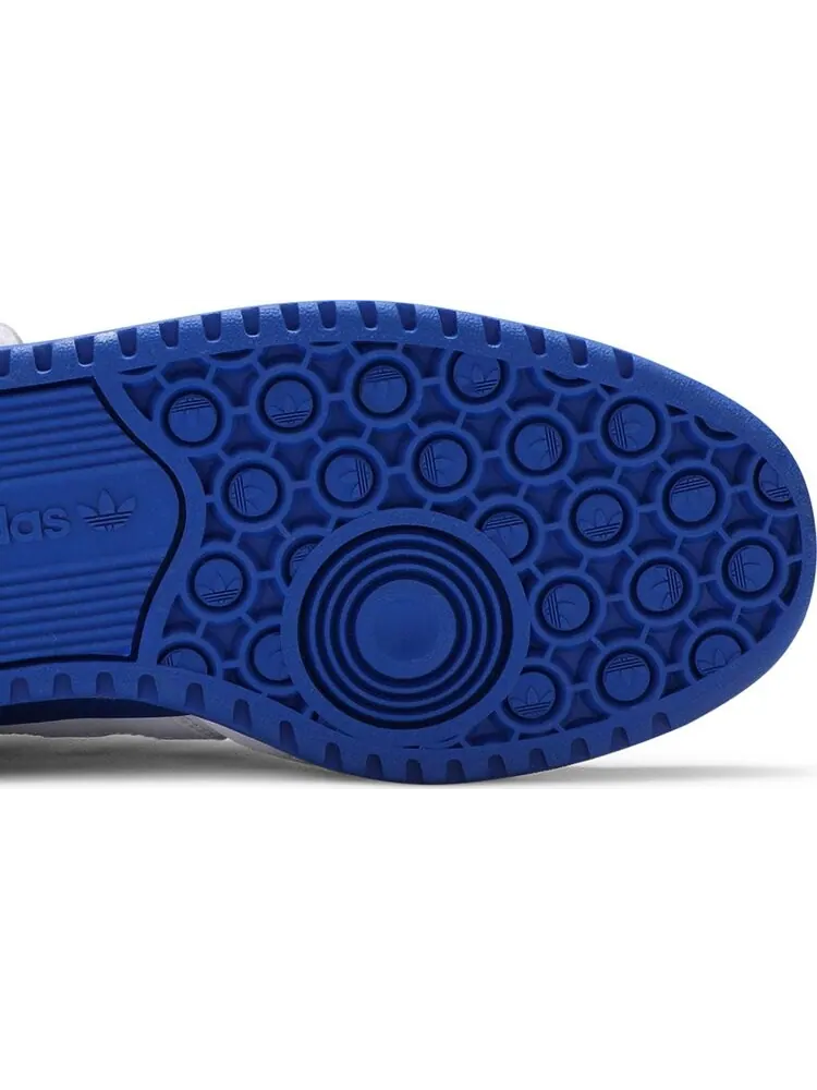 Кроссовки Adidas Forum Mid высокие — изображение 5 из 8, белый/синий
