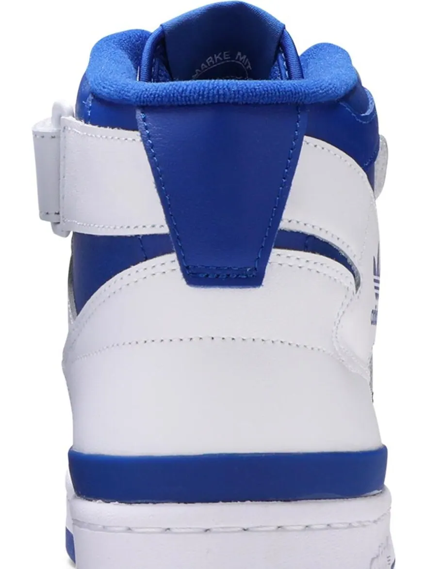 Кроссовки Adidas Forum Mid высокие — изображение 7 из 8, белый/синий