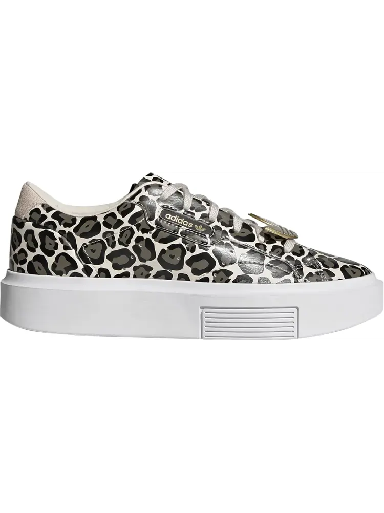Кроссовки Adidas Wmns Sleek Super 'Leopard' — изображение 1 из 1, коричневый