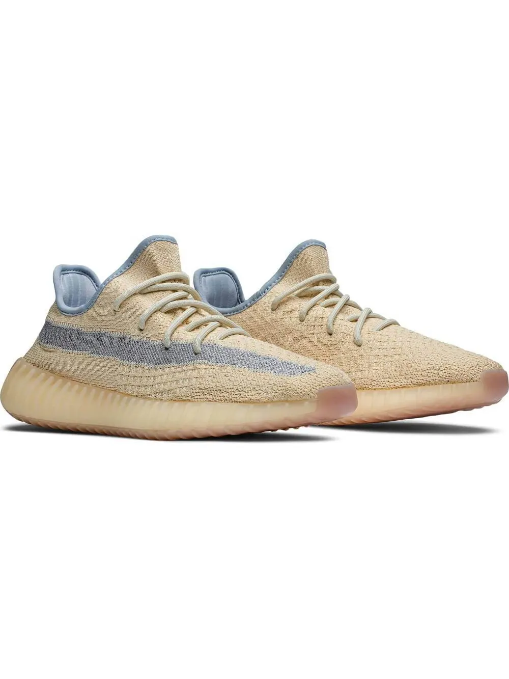 Кроссовки Yeezy Boost 350 V2 Linen — изображение 5 из 8, желтый