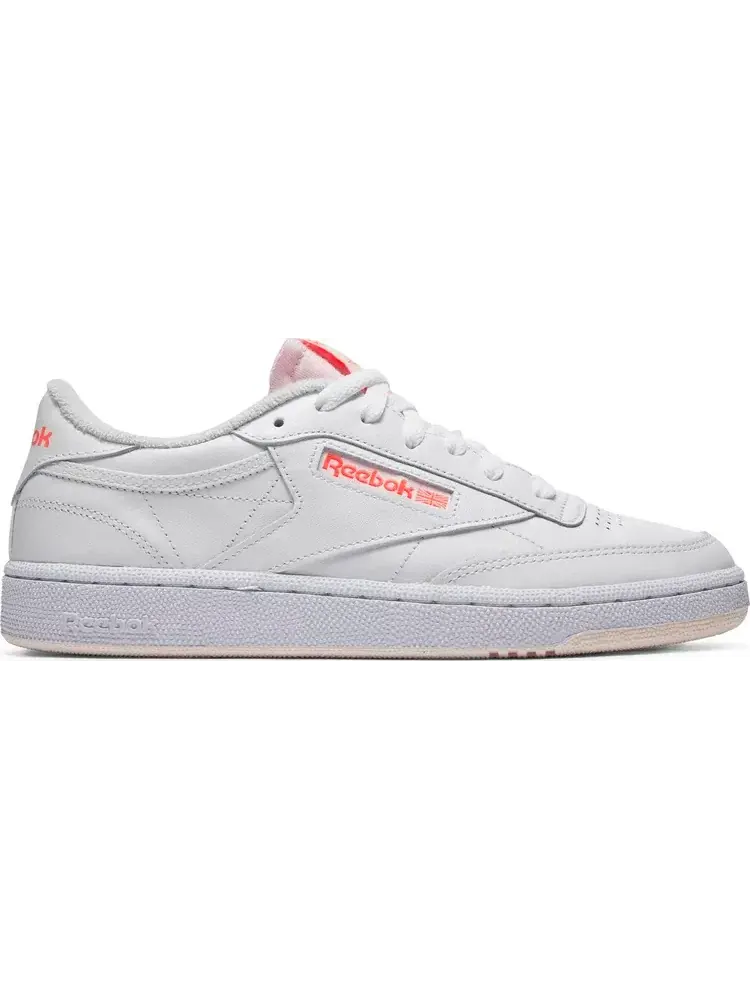 Кроссовки wmns club c 85 'white orange flare' Reebok — изображение 1 из 8, белый