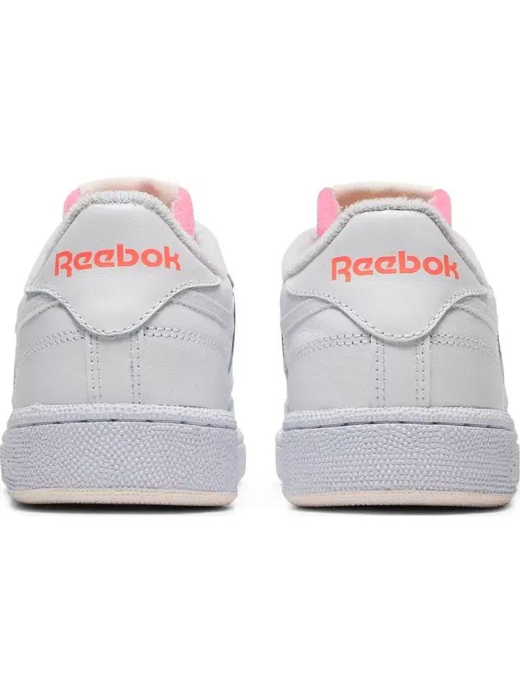 Кроссовки wmns club c 85 'white orange flare' Reebok — изображение 6 из 8, белый